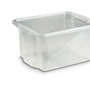 Förvaringsbox 23 L transparent