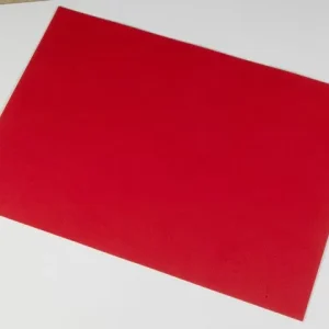 Dekorationskartong 46x64cm julröd