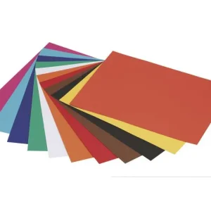 Reklamkartong 35x50cm 270g mörkröd