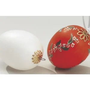 Plastägg vita 25/fp