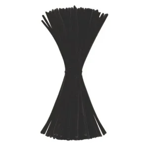 Piprensare 30cm svarta 100/fp