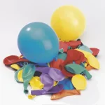 Ballonger 23cm blandade färger 100/fp