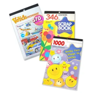 Stickers sorterade motiv 1900st