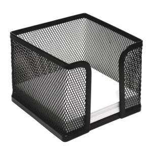 Blockask i nät 95x95mm svart