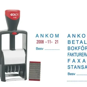 Stämpel COLOP datum stativ S2160/RL