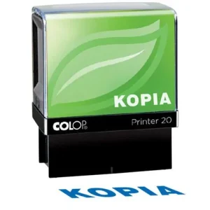 Stämpel standardtext KOPIA