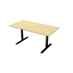 Bord El 160x80cm björklaminat/svart