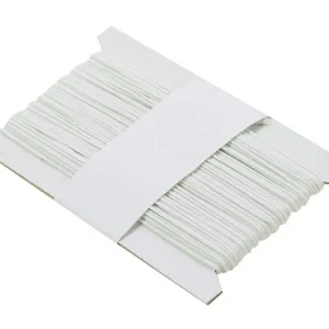 Halsbandssnodd nylon 1mmx50m vit