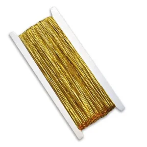 Halsbandssnodd nylon 1mmx50m guld