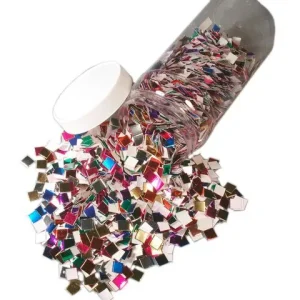 Kartongmosaik 10x10mm metall 10000/fp