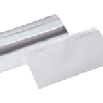 Kuvert LYRECO M65 112x220mm SHvit 500/fp